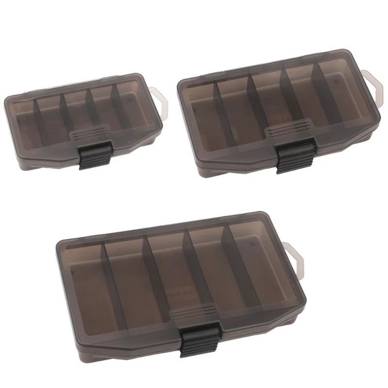 

Dropship 5 Fishing Tackle Accessories Box Transparent Fishing Tackle Storage Case