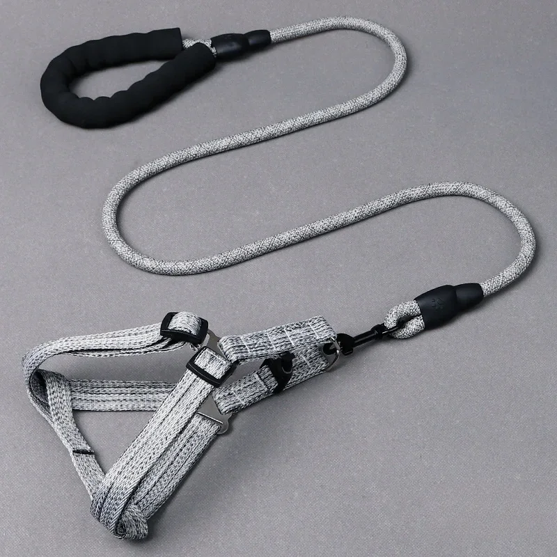 Arnés ajustable para perros en forma de Y, transpirable, reflectante, para cachorros, para perros pequeños, medianos y grandes, chaleco para chihuahua, labrador, suministros para mascotas