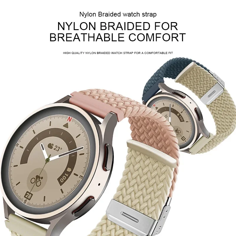 Braided Solo Loop Bracelet Strap - 20mm/22mm