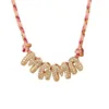 Nouveaux Colliers Pendentifs Lettres Initiales « Mom Love Mama » au Design Coloré, Collier Lettre Zircon « MOM LOVE » Tendance, Cadeaux Fête des Mères