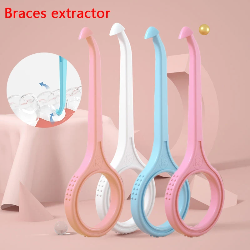 

1Pc Orthodontic Bracket Hooks Invisible Dental Brace Remover Retainer Extractor