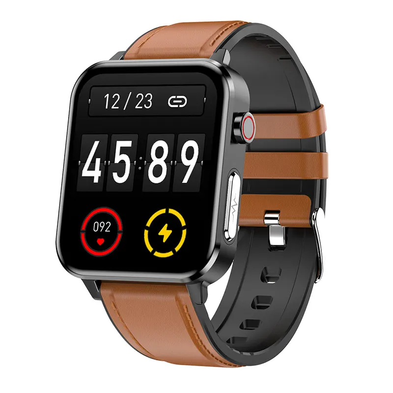 2022 LIGE ECG Men's Smart Watch With Body Temperature Heart Rate Blood Pressure Monitor Health Smart Bracelet For Huawei Xiaomi 