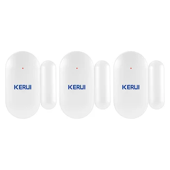 KERUI MC11 Door Sensor 433MHz Wireless Window Magnet Sensor Detector For W202 W181 Home Security Alarm System Burglar An-theft 1
