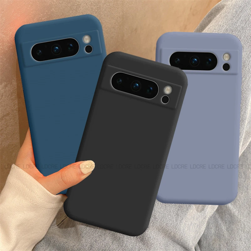 Per Google Pixel 8 Pro Case Google Pixel 6A 7A 6 7 8 Pro Cover Cover Posteriore Per Telefono In Silicone Liquido Tpu Antiurto Google Pixel 8 Pro