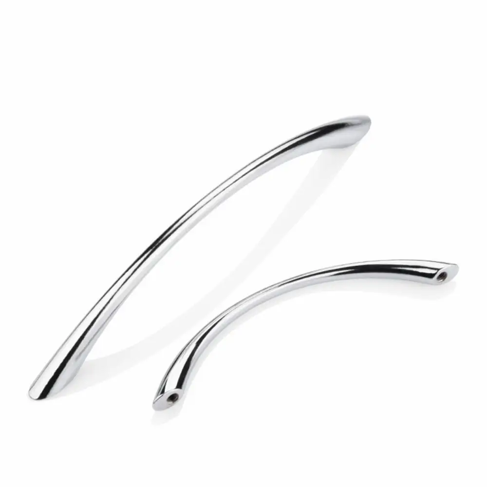 Description Picture 4 of item1 Pcs Fashion Zinc Alloy Curved Handles Furniture Multifunctional Furniture Handle Hardware Drawer Pull Handles Drawer