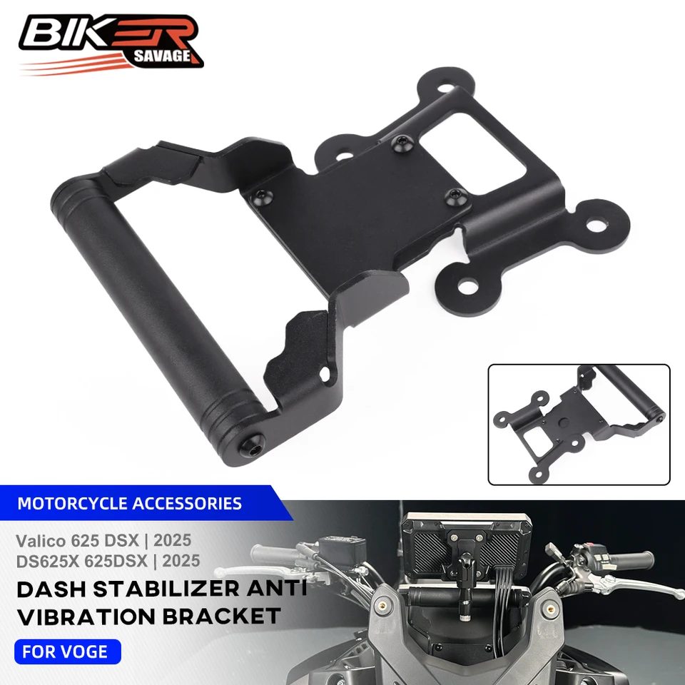 Titulaire Téléphone Support De Téléphone Portable Pour Moto, Support De Navigation GPS Pour VOGE Pour Valico 625DSX DSX625 DS625X DSX 625 DSX