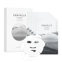 Centella Radiance & Hydration Glow Mask Set - Brightening Face Masks for Dull Skin & Dark Spots (5Pcs)