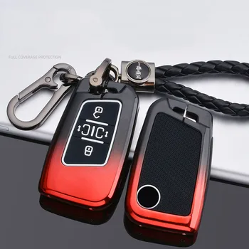 Portachiavi in lega di zinco per portachiavi per VW Volkswagen Sharan Multivan per Seat Alhambra 4 pulsanti Shell chiave remota 4 Portachiavi in lega di zinco per portachiavi per VW Volkswagen Sharan Multivan per Seat Alhambra 4 pulsanti Shell chiave remota - Portachiavi in lega di zinco per portachiavi per VW Volkswagen Sharan Multivan per Seat Alhambra