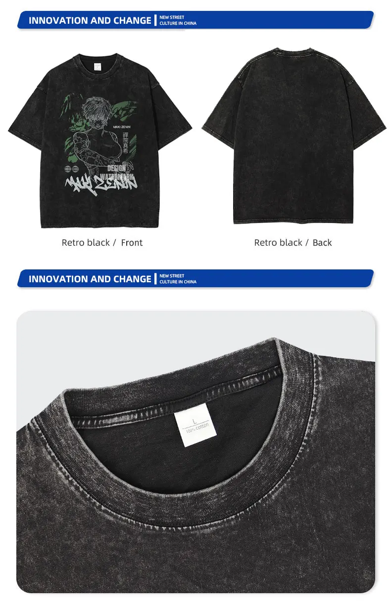 T-shirt Jujutsu Kaisen Maki Zenin
