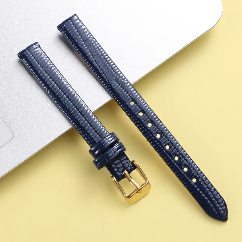 Premium Ultra-Thin Leather Watch Strap - High-Quality Waterproof Sport Band