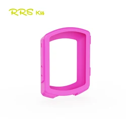 Silicone Protective Cover for Bicycle Computer - Fall Prevention, Waterproof, Dustproof, Lightweight (Pink)