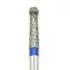 RESYDENT 6054M Dental Single-Use Round Diamond Bur, With Neck, 1 Pack, Endo Access FG Bur Multilayered coated Abrasive 3