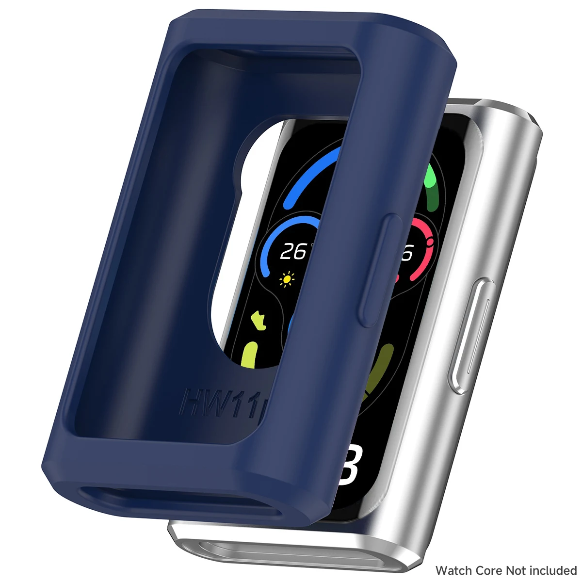 Silicone Protective Bumper Shell for Smartwatch - Anti-Drop Cover