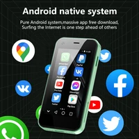 SERVO KING5000 New Mini Smartphone 2.5" Touch Screen Android 9.0 OS 16GB 2 SIM 3G Network WiFi GPS Play Store Smart Phone Type-C 2