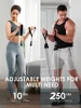 200lbs Resistance Bands Set Exercise Workout Loop Bands Gym Training Fitness Sports Gym Equipment for Home Bodybuilding Weight 3