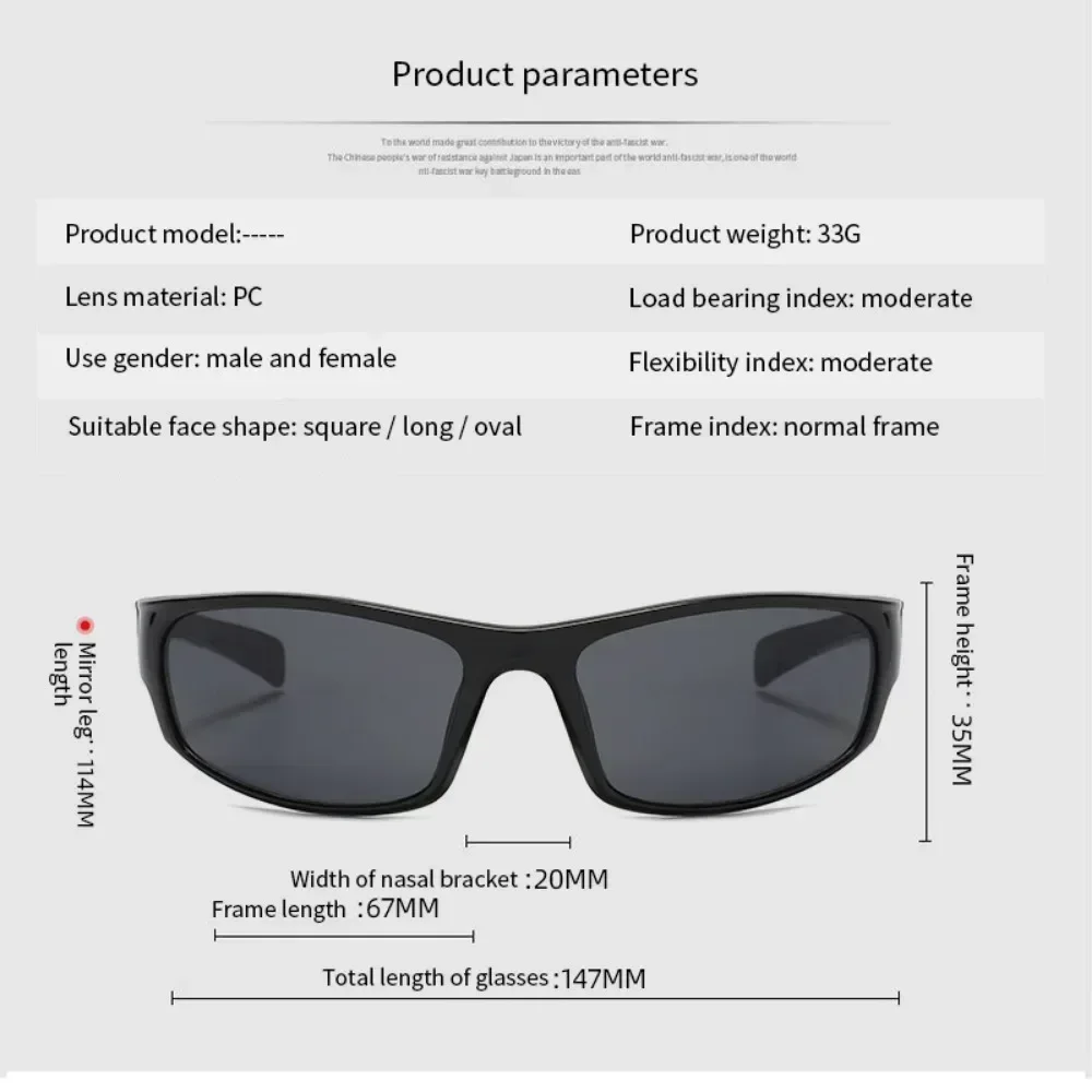 2025 New Cycling Glasses Sunglasses Men Women Sun Glasses Sports Goggle Camping Hiking Bicycle Eyewear Equipment - Image 2