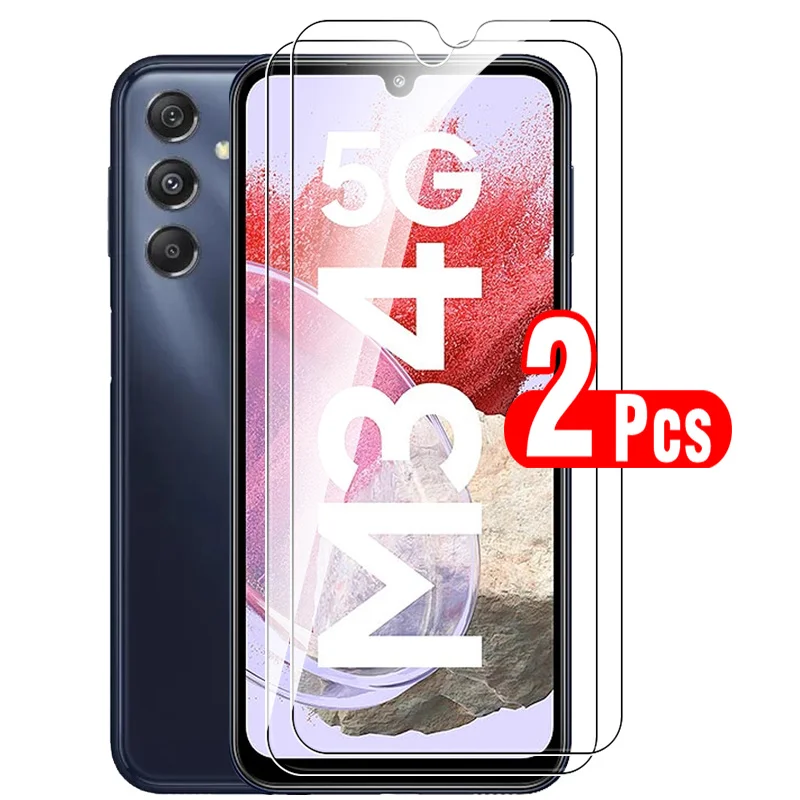 

Защитное стекло для Samsung Galaxy M34 M 34 34 M Samsung gm34, 2 шт., закаленное стекло, защита телефона, защитная пленка 6,5 дюйма