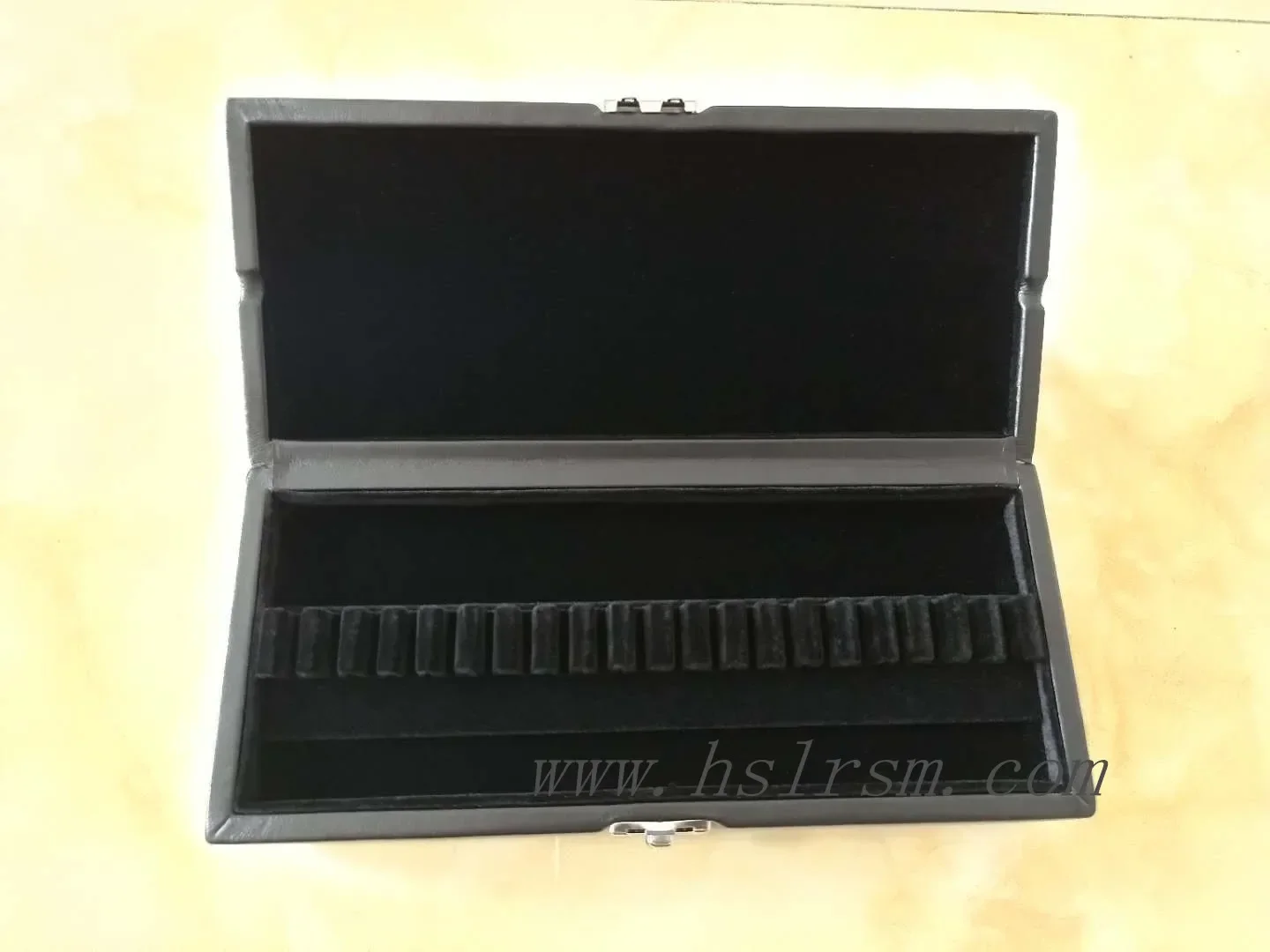 1PC Double-Layer PU Leather Whistle Box Case for 40 Oboe Musical Instrument Storage Organizer