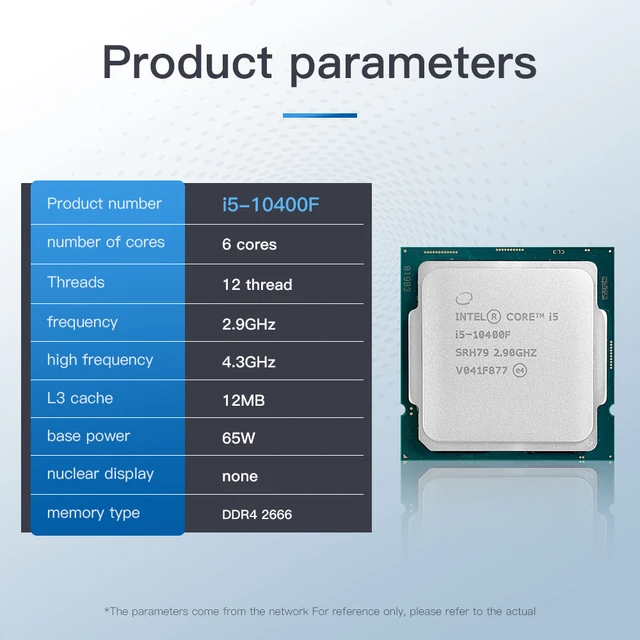 Intel I5-10400f Processor, New Intel Processor