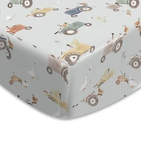 Happyflute 100% Polyester 130*70CM feuilles de couffin ajustées pour bébé fille garçon doux respirant feuilles de couffin pour bébé 1
