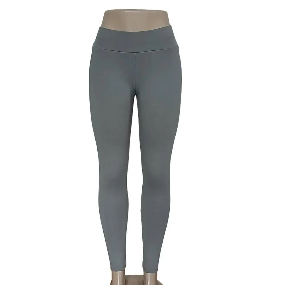 Yoga Pants High Waist Slim Fit Elastic Tummy Control Women Leggings Nylon Spandex Seamless Fitness Sweatpants for Women