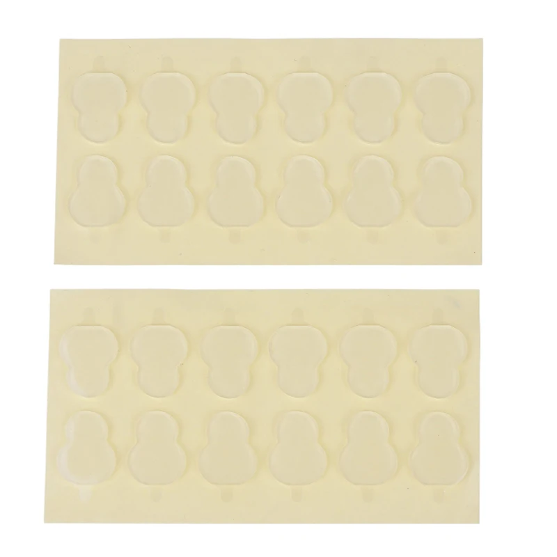 핫세일 2개입 동일 모델 나노 접착 인형 장식 나노 양면 테이프 투명 고점도 강력 고정 패치