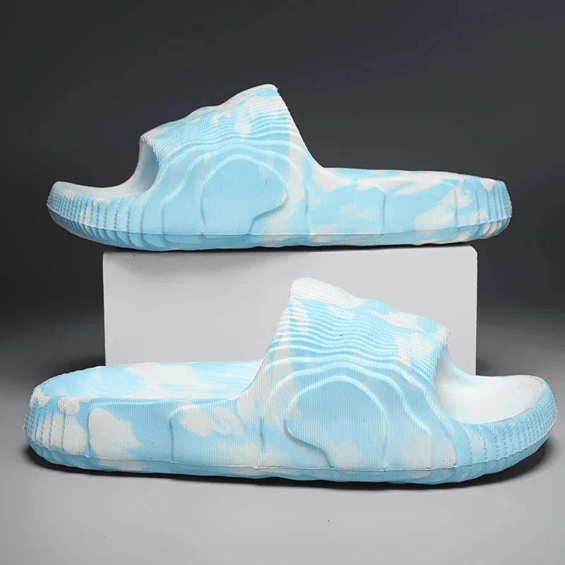 Summer Fashion Camouflage Flip-Flops Men's Thick Sole Home Couple Slippers