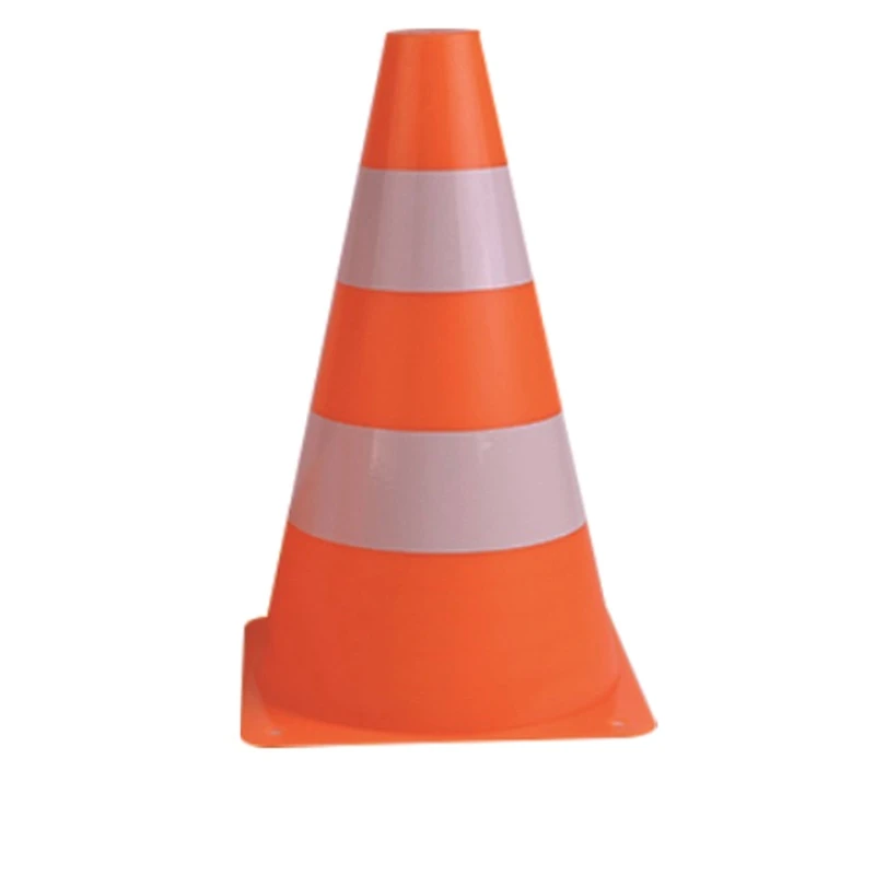 Traffic Cone Safety Warning Roadblocks 23CM Football Soccer Coaching Standing Block Reflective Sheet Road Sign Sports Cone