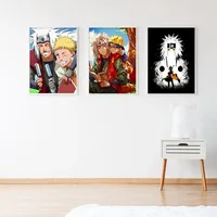 Peinture sur toile NarAAEro Sennin Jiraiya, affiche d\'art mural, décoration de la maison, impressions photo, salon moderne modulaire 2