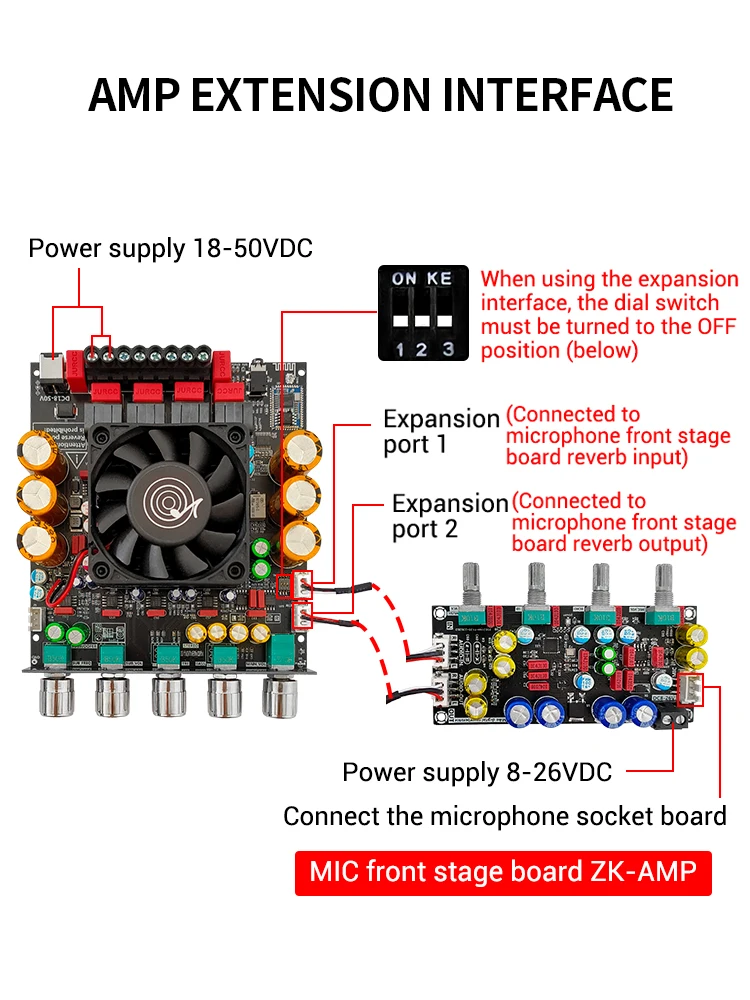 ZK-APTX3 300W * 2 + 600W TPA3255 BT 파워 앰프 보드, 2.1 CH 서브우퍼 오디오 파워 앰프 보드