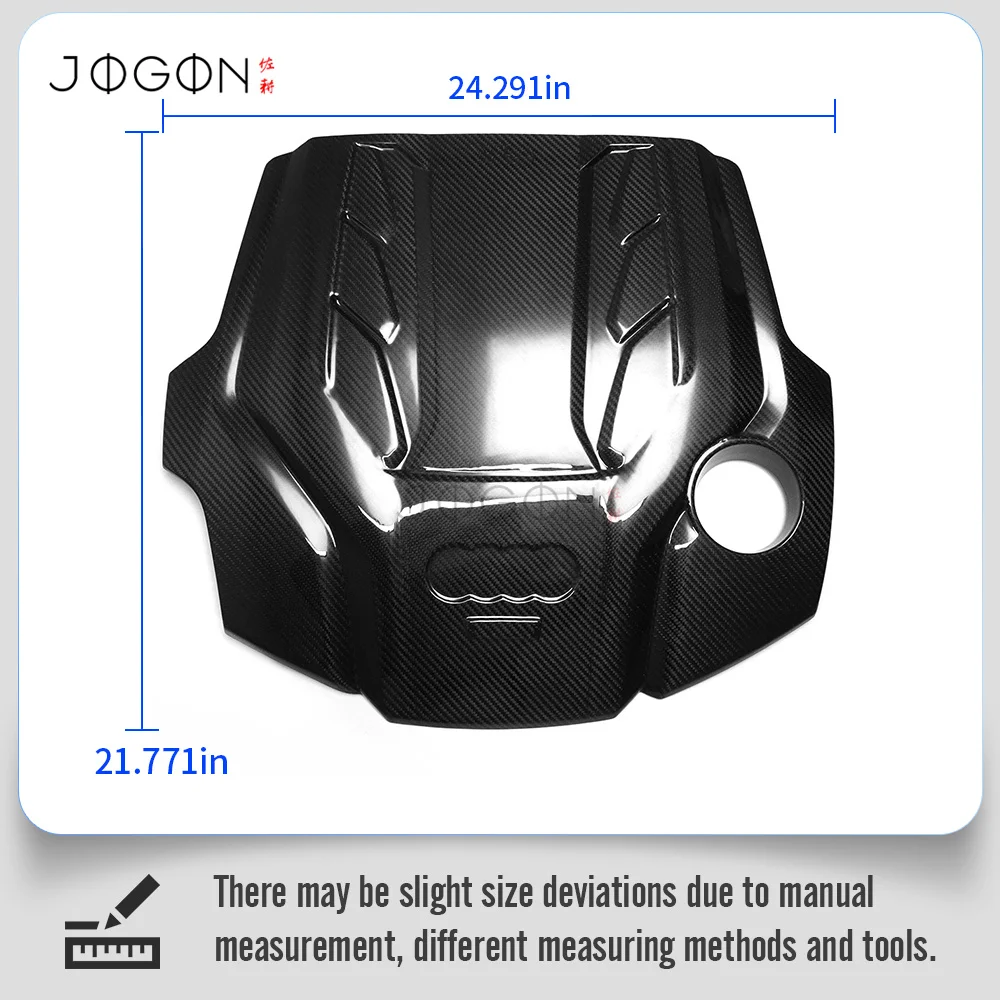 Dry Carbon Fiber For Audi S4 RS4 S5 RS5 B9 V6 Avant Coupe Convertible Hatchback 2017 -2024 Powerful Engine Bay Cover Trim