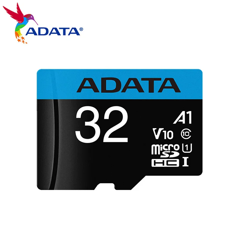 10 pcs/lot 100%  ADATA ޸ ī 32GB 64GB 128GB  Ŭ 10 A1 ũ SD ī U1 UHS-I V10 Microsd TF ī
