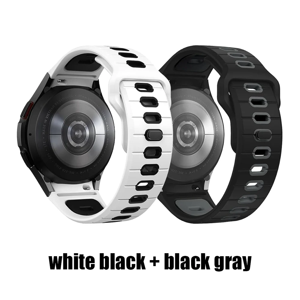 Sport Silicone Strap Bracelet - No Gaps Design