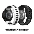 White-black gray