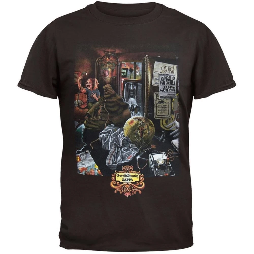 Frank Zappa Over Nite Sensation Camicia Shirtt Camicia Vintage Per Maglietta Divertente Manwoman