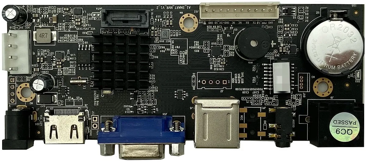 Network Video Recorder 10/16CH*4K H.265 H.264 NVR IVR Network Digital Video Recorder Board 1*HDD IP Camera HDMI SATA Cable Onvif P2P