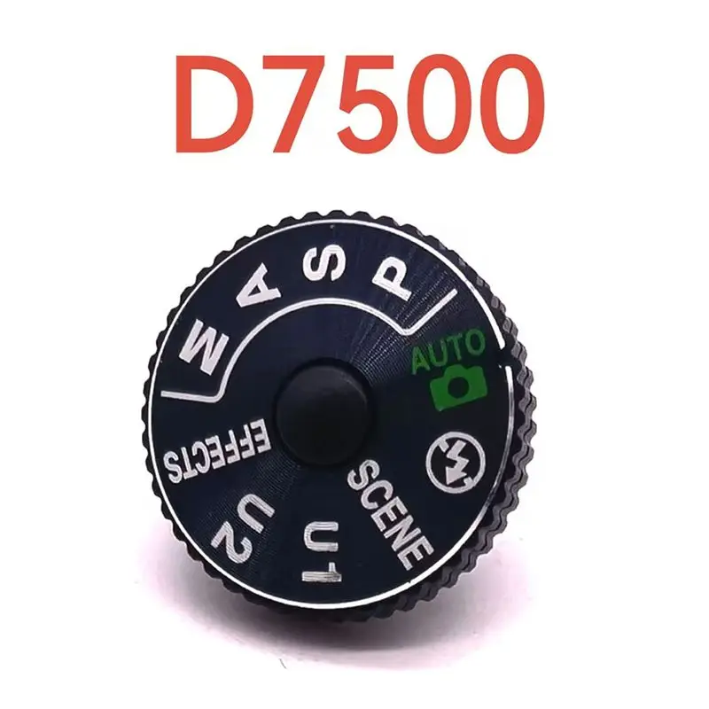 A29F-니콘 D7500 SLR용 회전 다이얼이 있는 교체용 상단 기능 모드 버튼 - 카메라 수리 부품