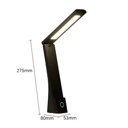 Foldable LED Desk Lamp with Eye Protection and Charging Capability (A)