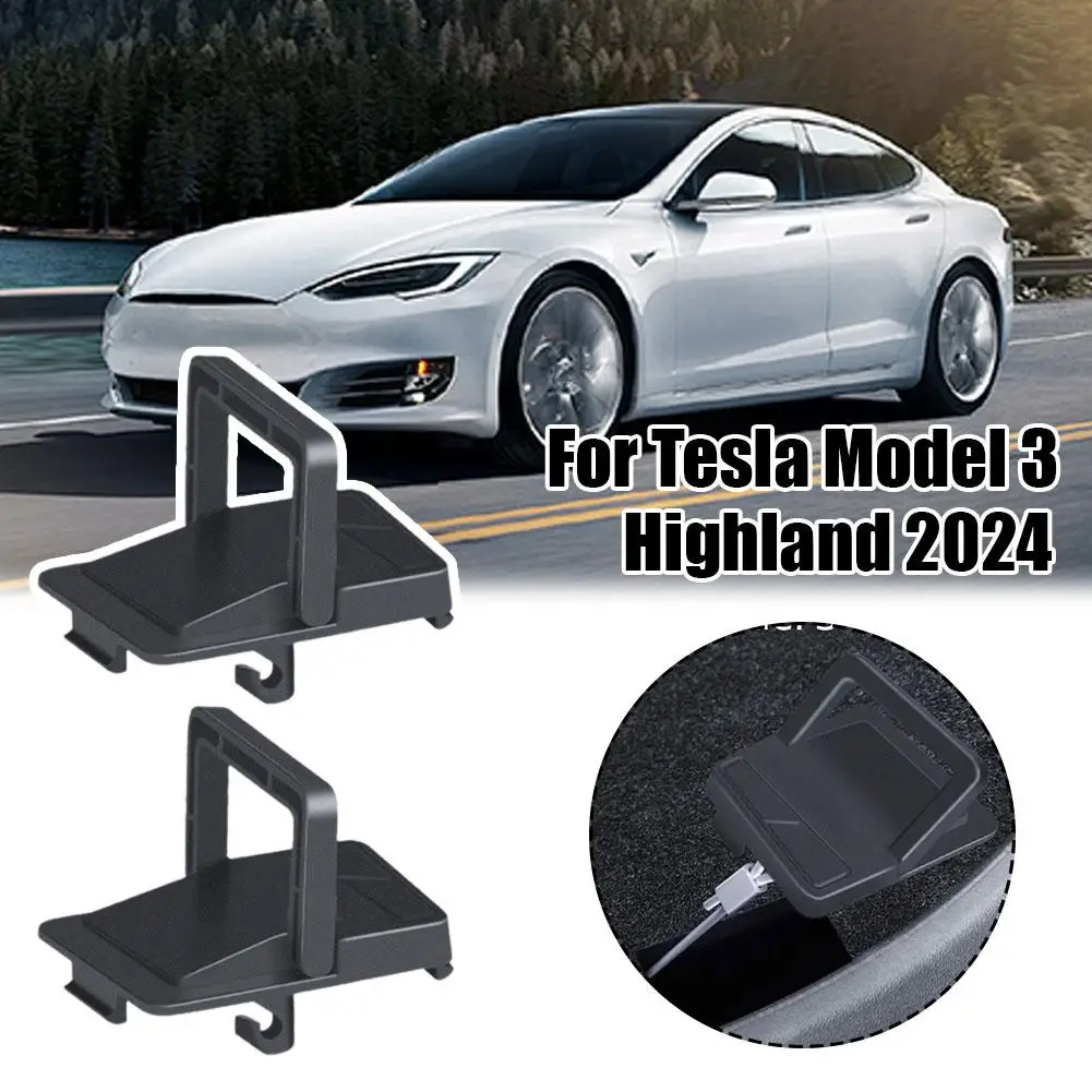 

Car Backdoor Physical Lock For Tesla Highland 2024 Rear Door Emergency Unlock Handle Switch Lock Interior Accessori N1D9