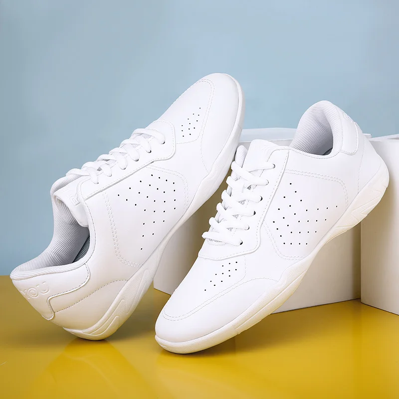 New sports shoes for parent-child ultra-fine fiber versatile women's aerobic soft sole anti slip cheerleading dance shoes for