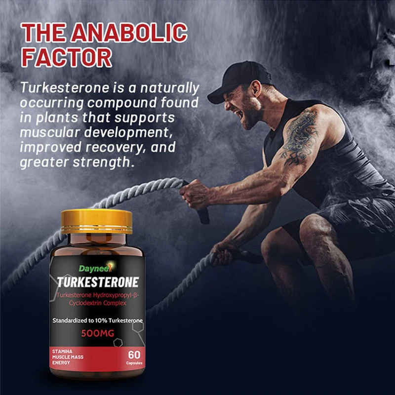 

1 Bottle Zengji Capsules Turkestone Capsules Weight Booster Helps Exercise Muscles Burn Fat and Enhance Men's Health