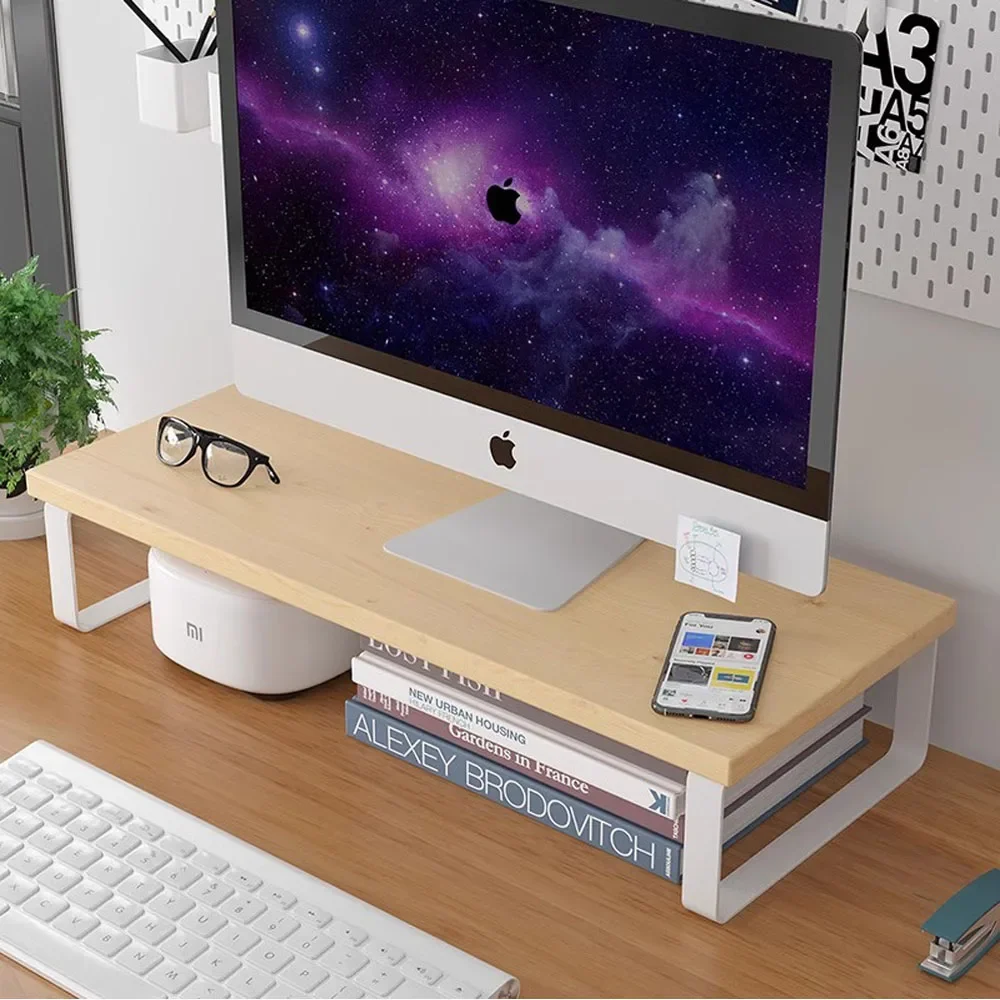 Simple Desktop Computer Stand with Storage – Crafting Corner