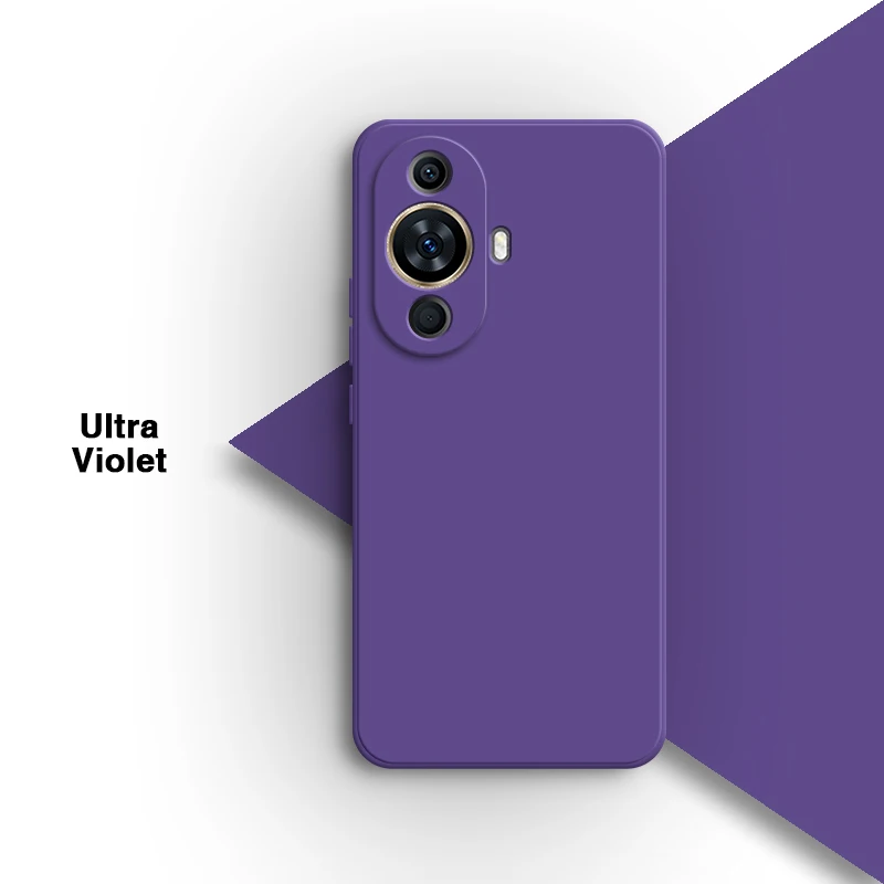 Premium Liquid Silicone Back Cover for Huawei Nova Series - Simple, Stylish, Durable