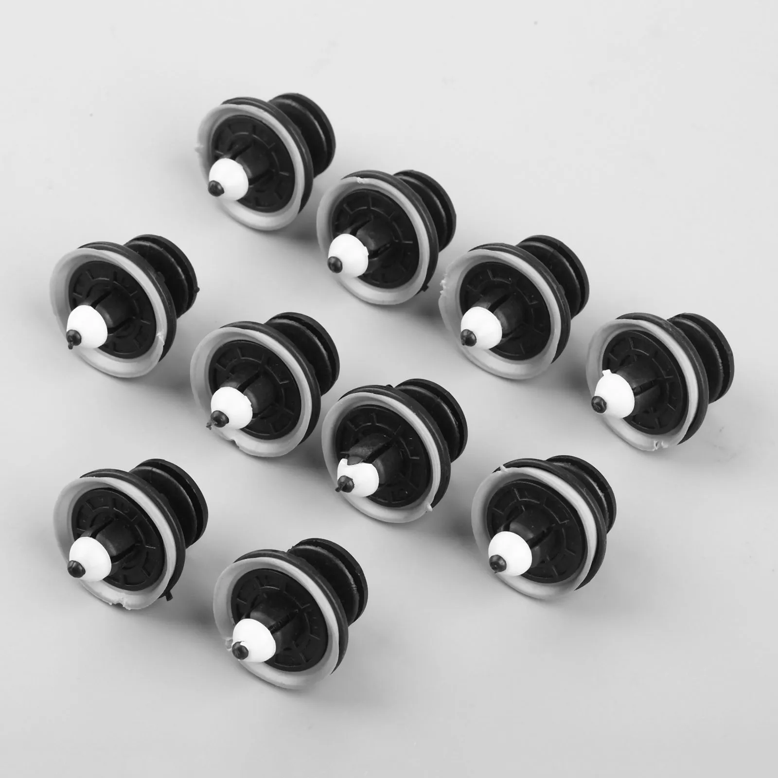 10Pc Interior Car Door Card Trim Panel Clips 6Q0868243 For V W