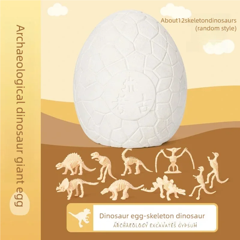 Kit di Scavo Uova di Dinosauro Giocattoli Archeologici con Fossili di Dinosauro - immagine 3