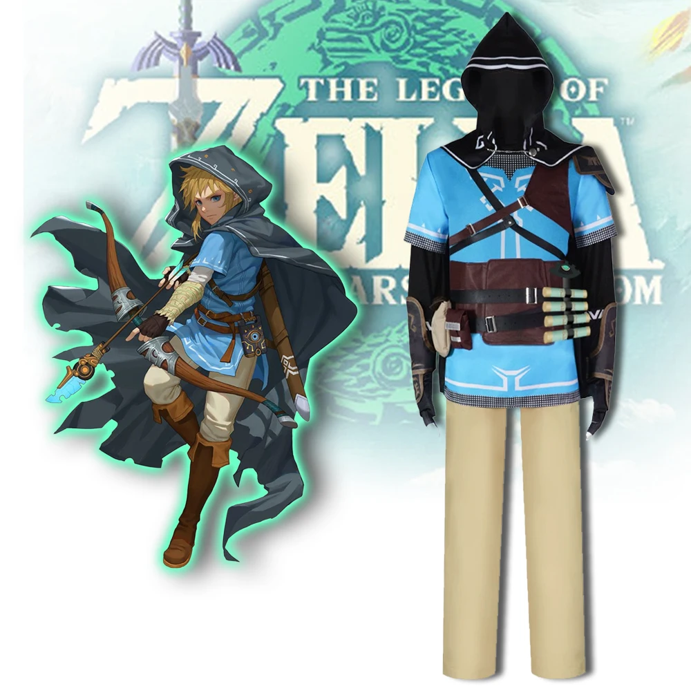 Costume de Cosplay Link The Legend of Zelda Ensemble Complet