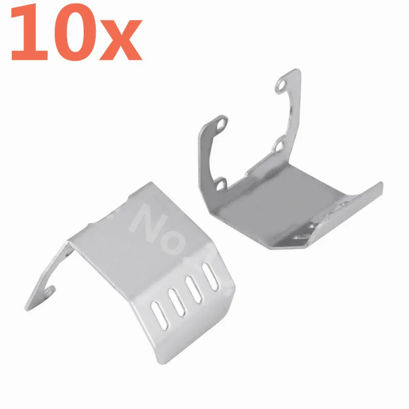 

10x RC Cars AXIAL SCX10 II Meatl Front Bumper Lower+Axle+Gearbox Mount Protection Skid Plate For 1/10 RC Crawler Car 90046