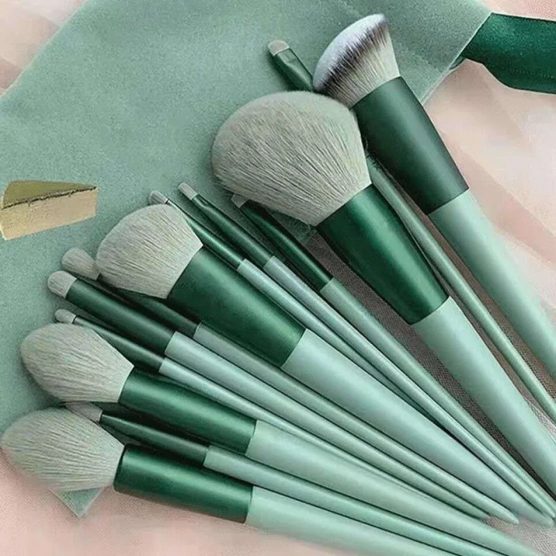 Muf Makeup Brushes Set Loose Powder Brush Blusher Contour Foundation  Bronzer Kabuki Eyeshadow Crease Eye Smudge Liner Brow Brush - Makeup  Brushes - AliExpress