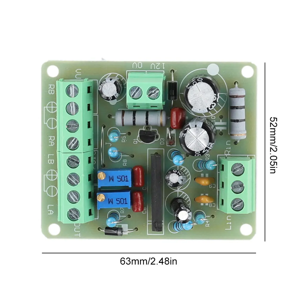 TA7318P HiFi VU 레벨 계량기 드라이버 보드, DC 12V VU 계량기 드라이버 PCB 보드, 오디오 프리앰프 증폭기용 스테레오 모듈