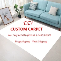 Custom Dropshipping Carpet for Living Room Home Decoration Sofa Table Large Area Rugs Non-slip Bathroom Floor Mat Alfombra 1